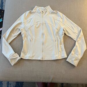 Lululemon Define Cropped Nulu Zip Up Jacket